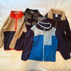 Kids Fleece Jackets - Multicolor Set